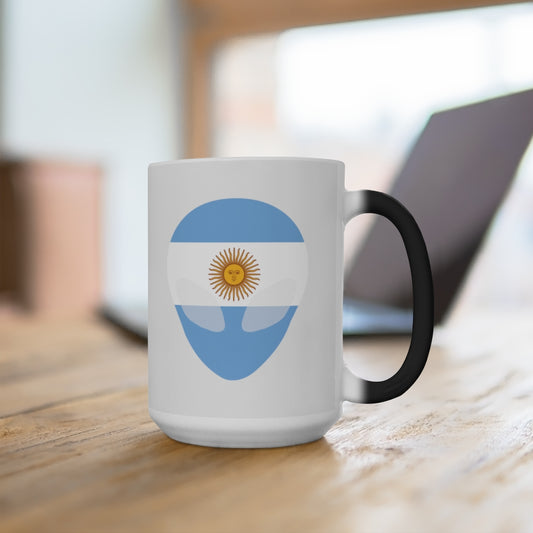 Argentina Alien Color Changing Mug