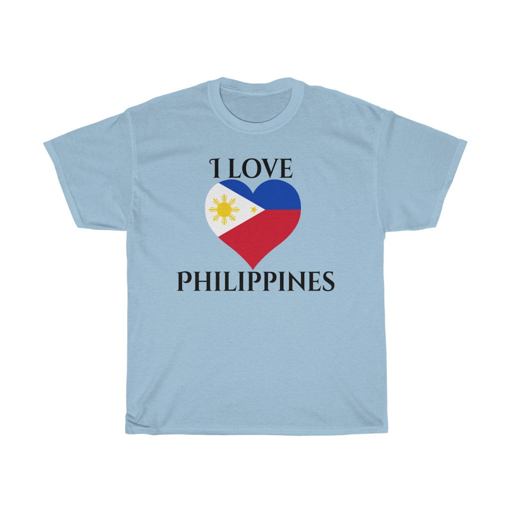 Philippines Heart Flag Standard Tee 1 - Unisex