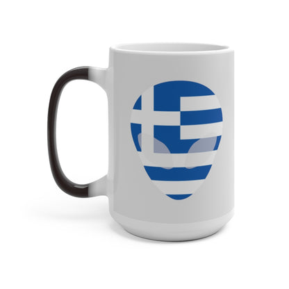Greece Alien Color Changing Mug
