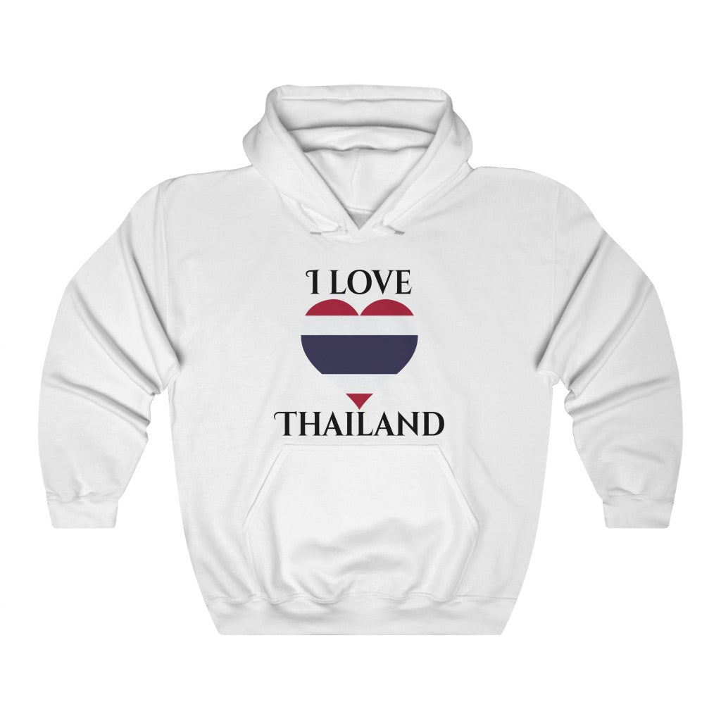 Thailand Heart Flag Hoodie Sweatshirt 1 - Unisex