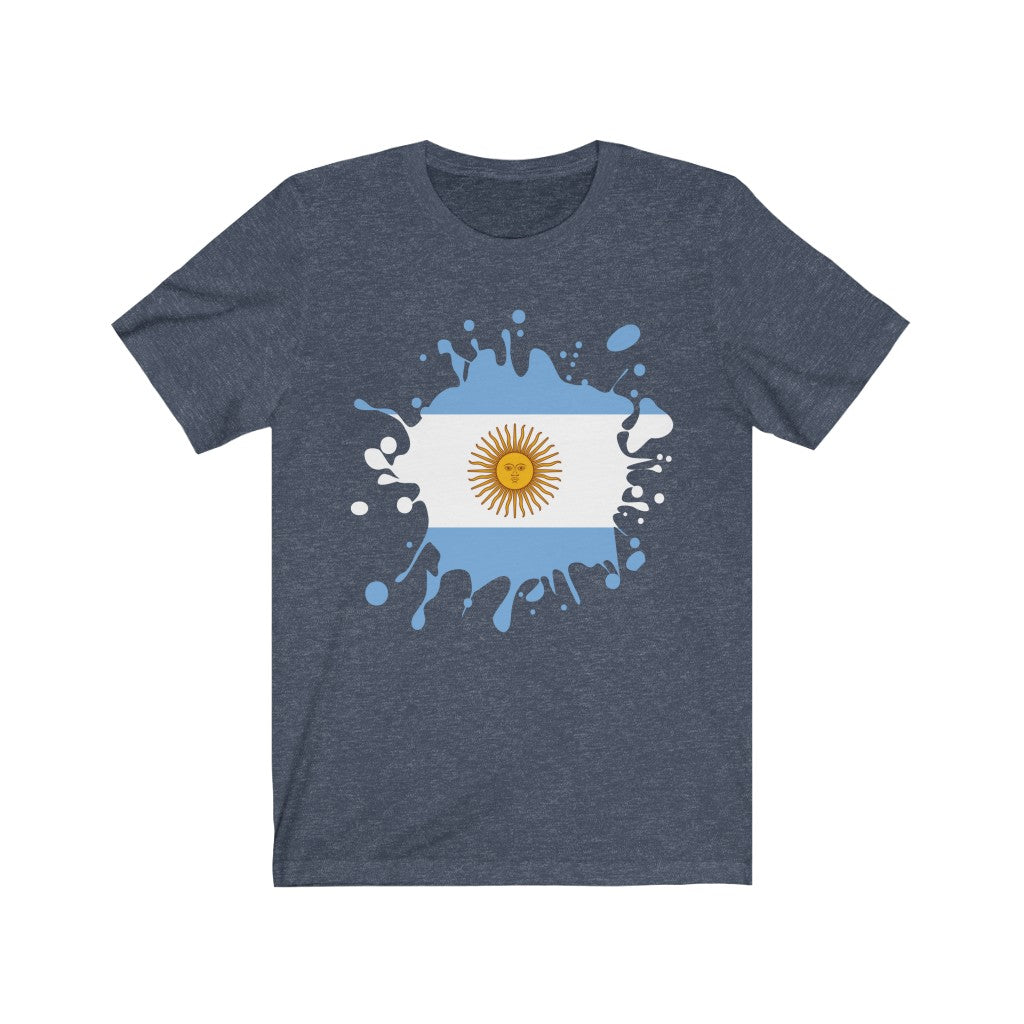 Argentina Splat Flag Premium Tee - Unisex
