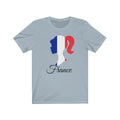 France Girl Flag Premium Tee 1 - Unisex