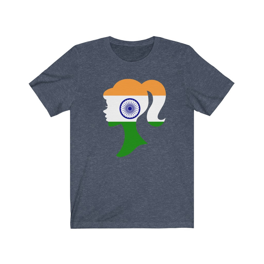 India Girl Flag Premium Tee - Unisex