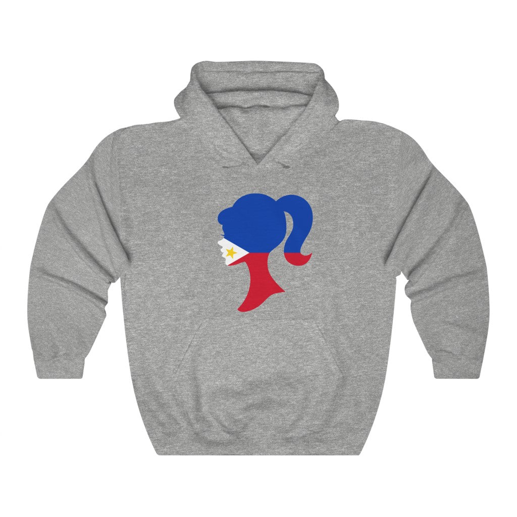Philippines Girl Flag Hoodie Sweatshirt - Unisex
