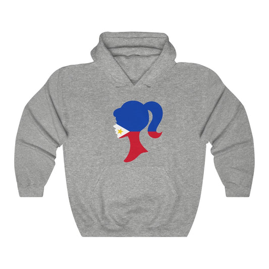 Philippines Girl Flag Hoodie Sweatshirt - Unisex