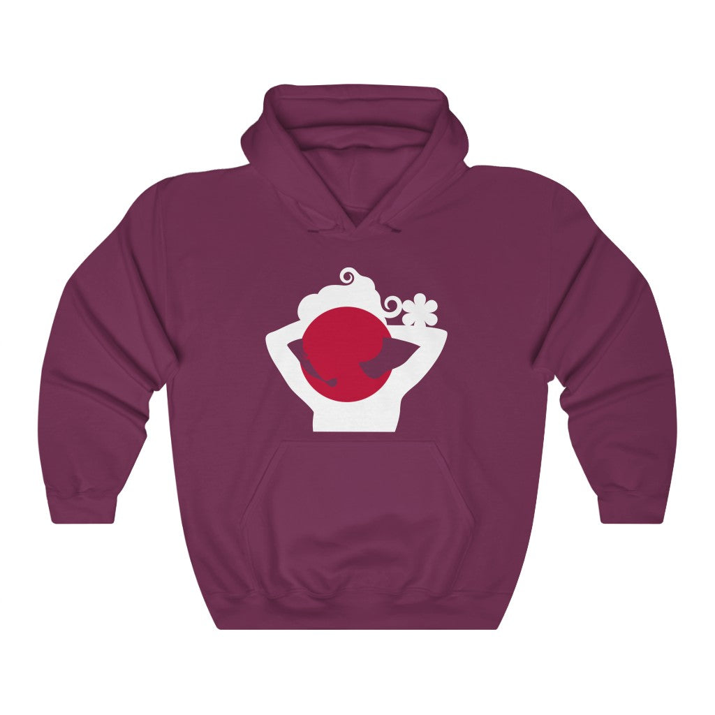 Japan Lady Flag Hoodie Sweatshirt - Unisex