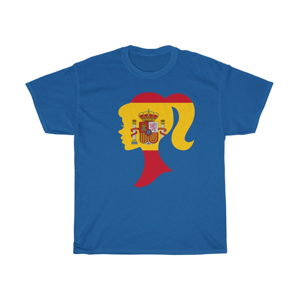 Spain Girl Flag Standard Tee - Unisex