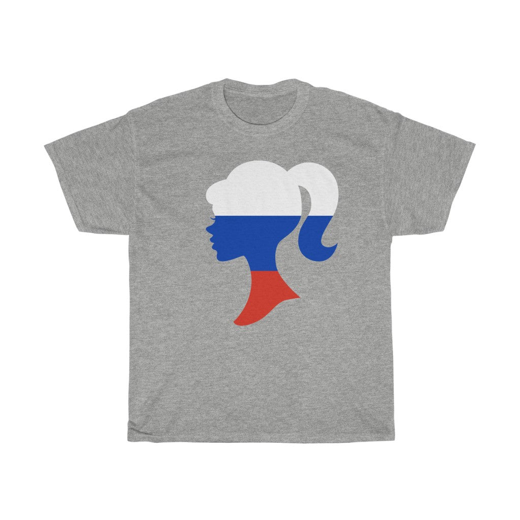 Russia Girl Flag Standard Tee - Unisex