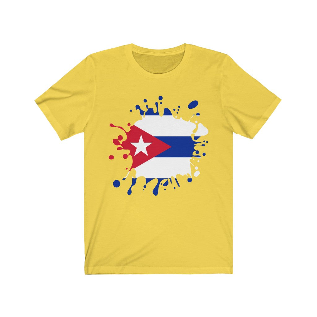Cuba Splat Flag Premium Tee - Unisex