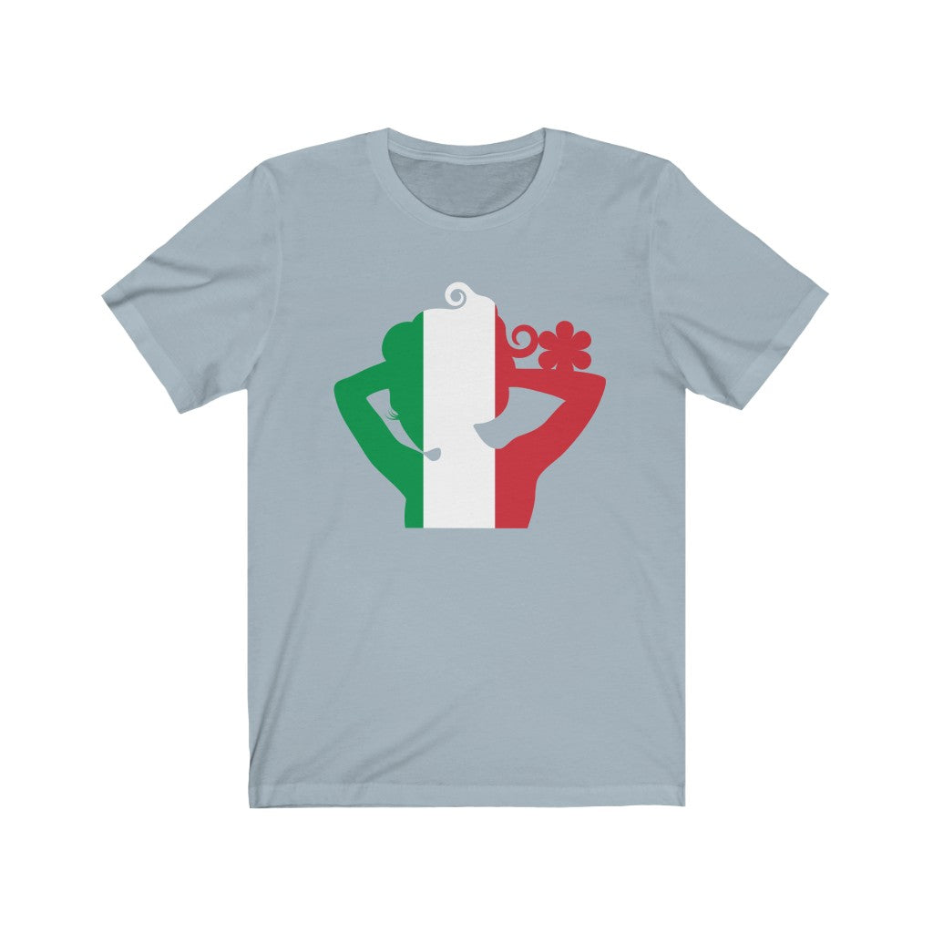 Italy Lady Flag Premium Tee - Unisex