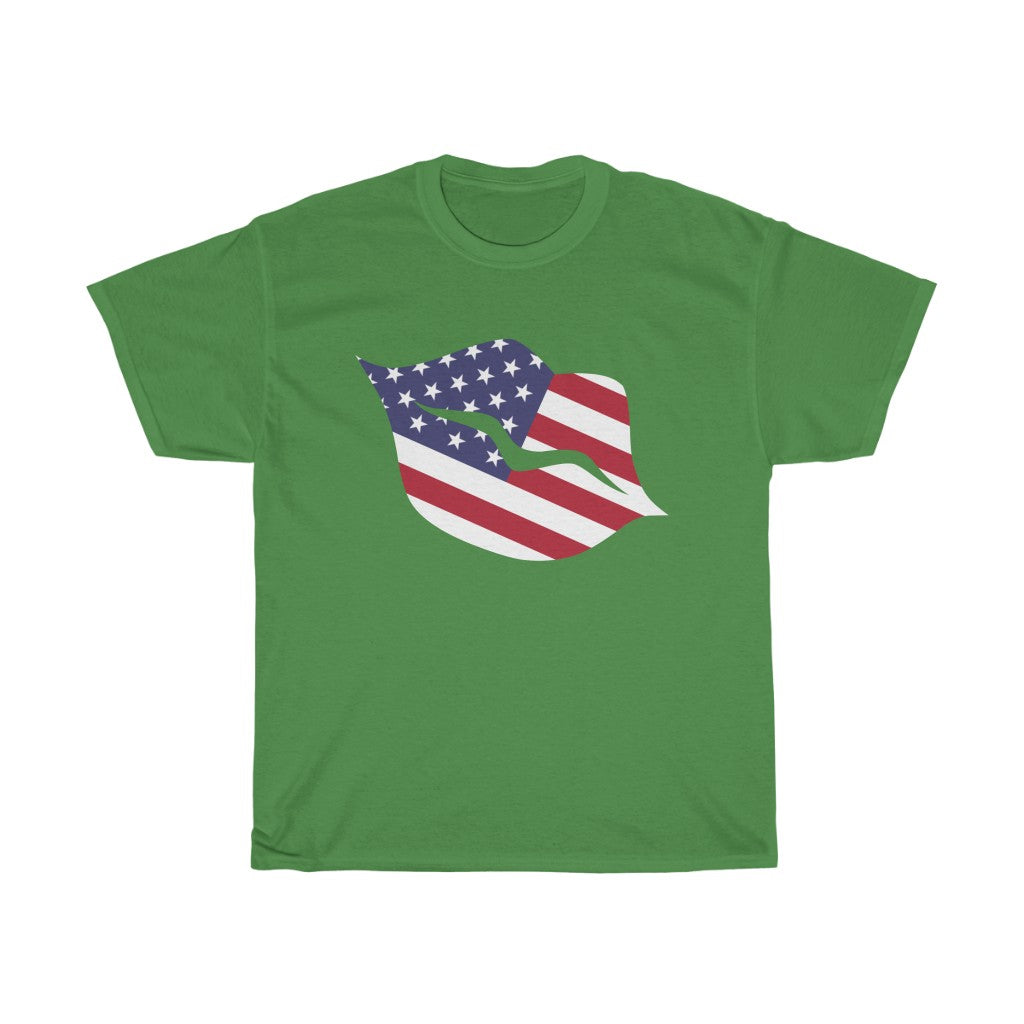 United States of America Lips Flag Standard Tee - Unisex