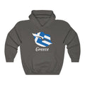 Greece Lips Flag Hoodie Sweatshirt 2 - Unisex