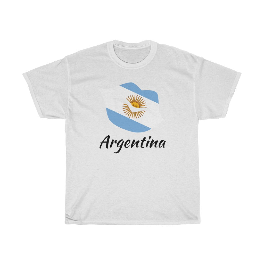 Argentina Lips Flag Standard Tee 1 - Unisex