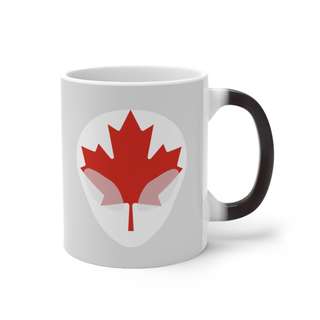 Canada Alien Color Changing Mug