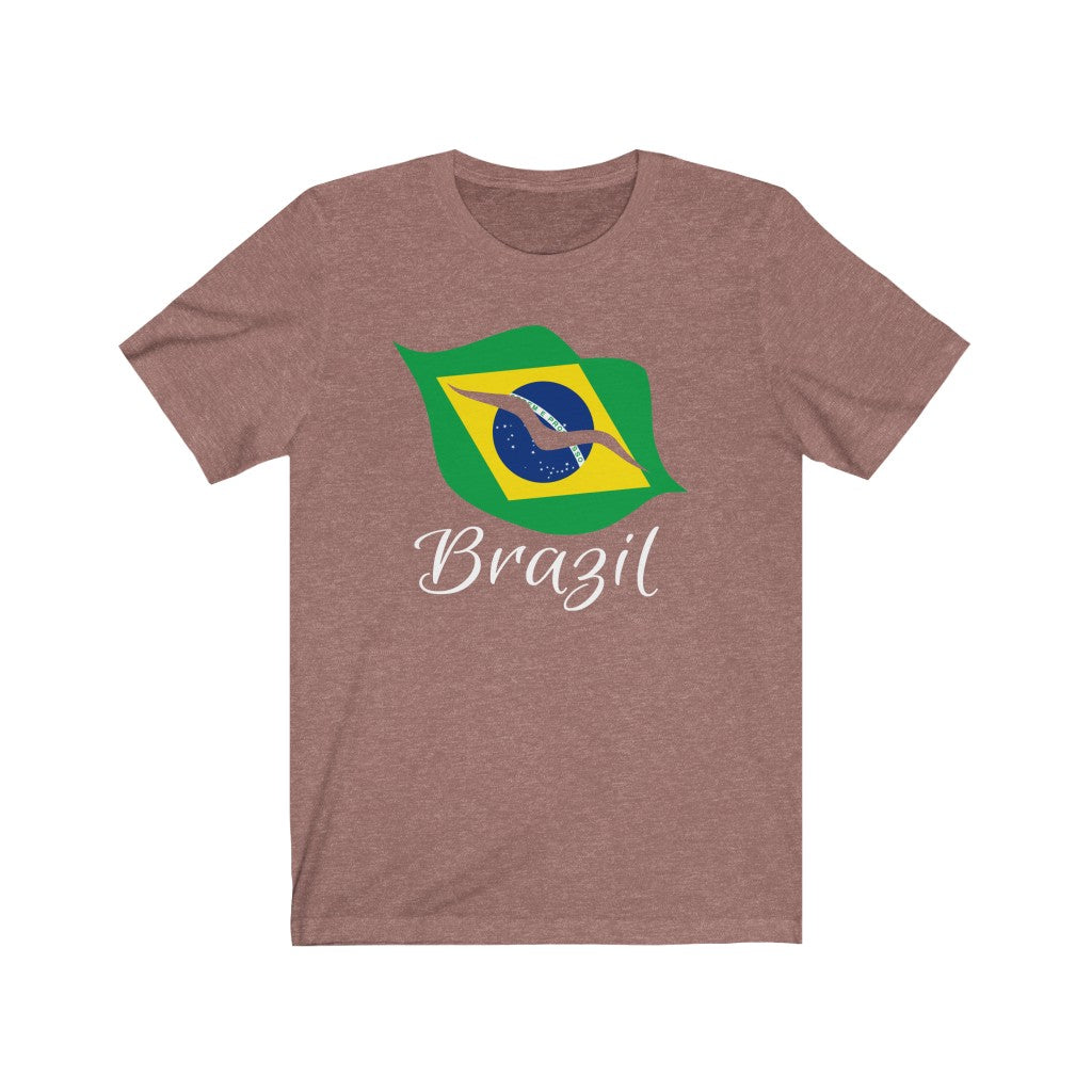 Brazil Lips Flag Premium Tee 2 - Unisex