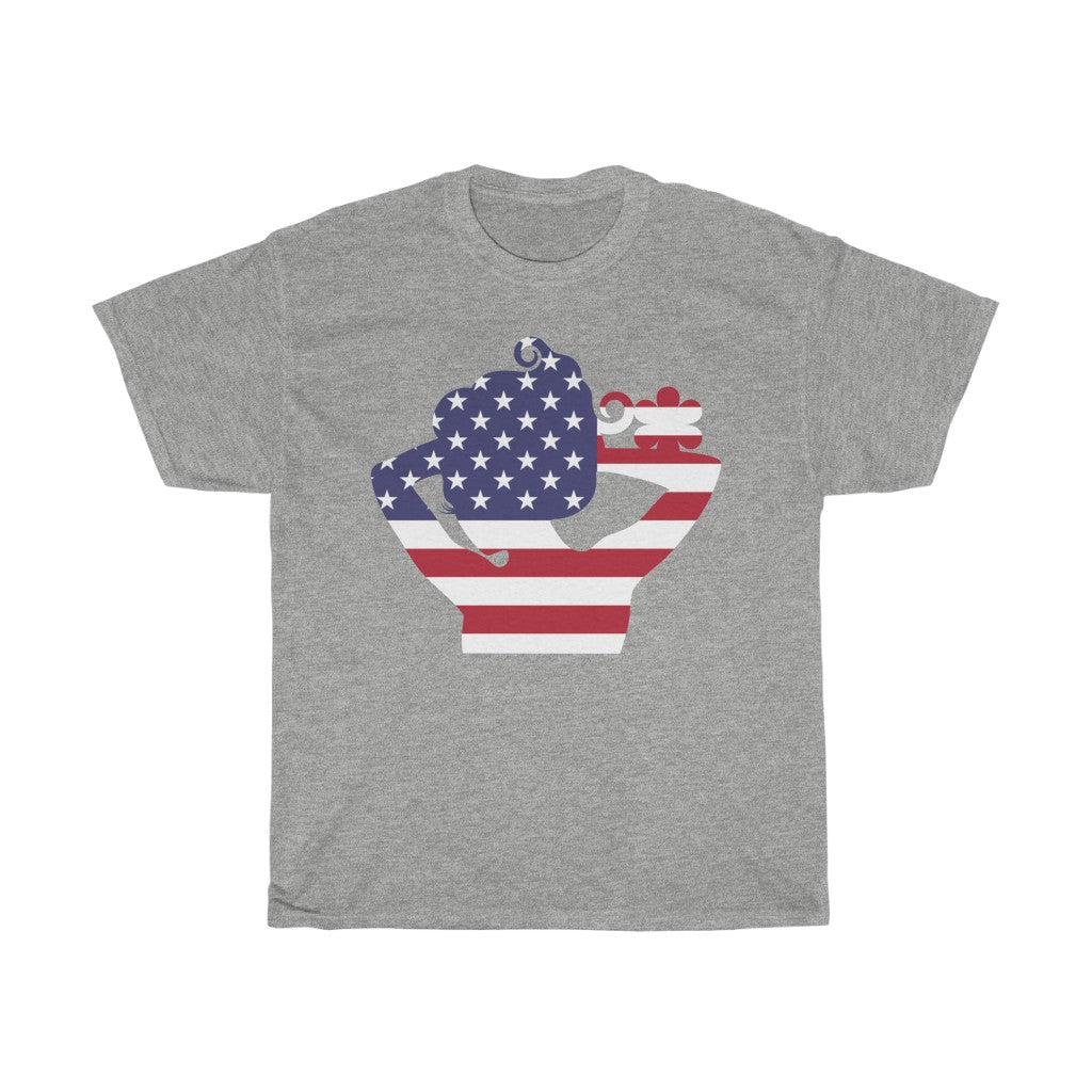 United States of America Lady Flag Standard Tee - Unisex