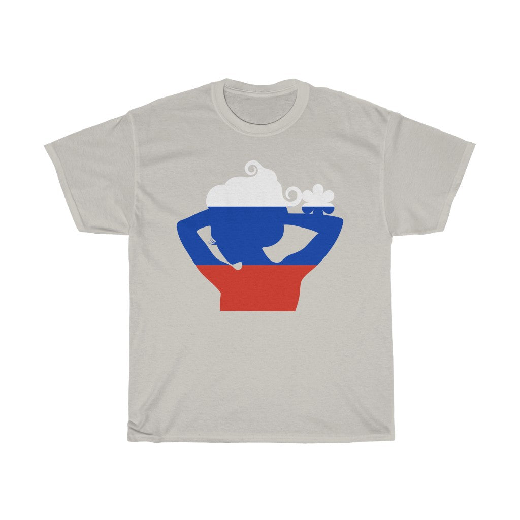 Russia Lady Flag Standard Tee - Unisex
