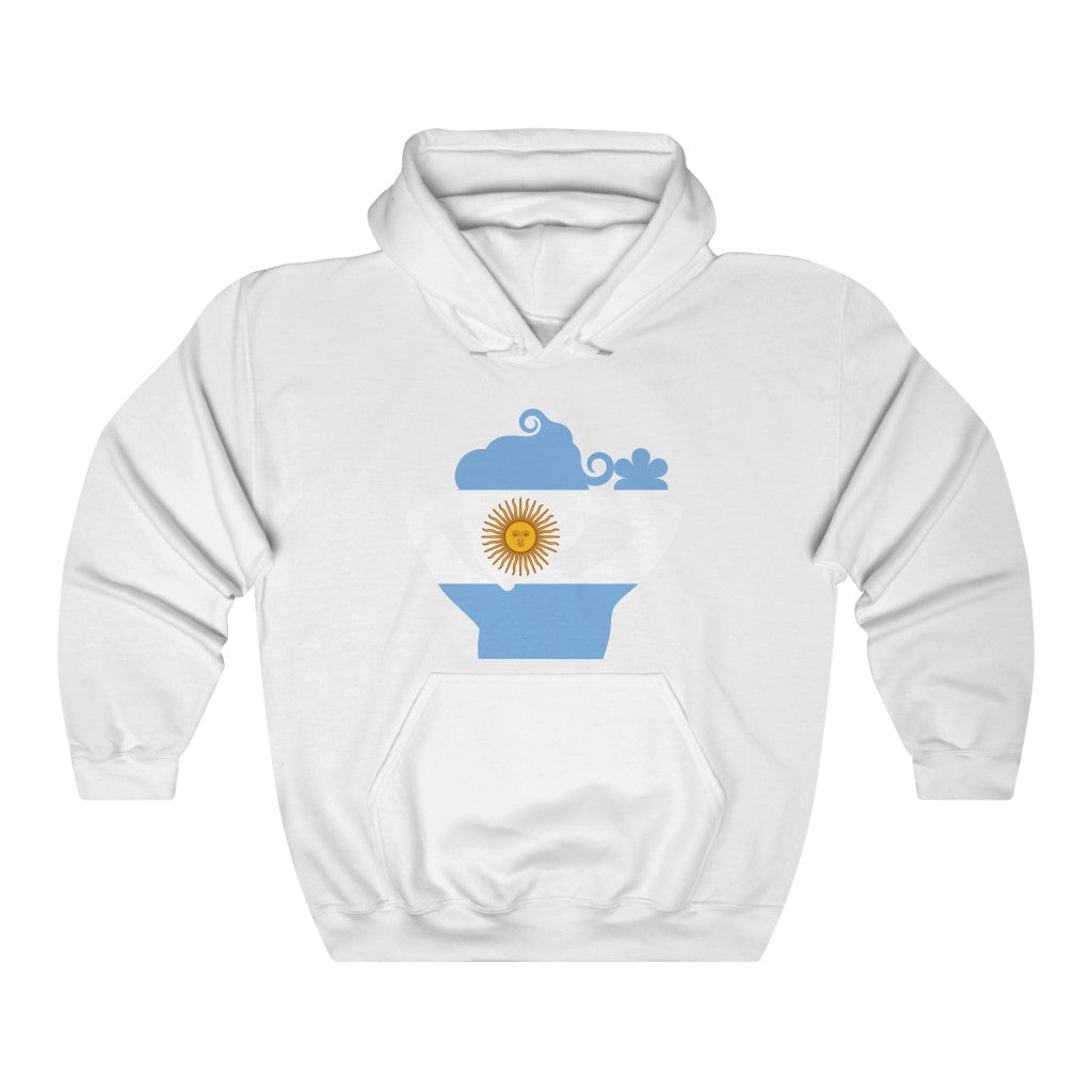Argentina Lady Flag Hoodie Sweatshirt - Unisex