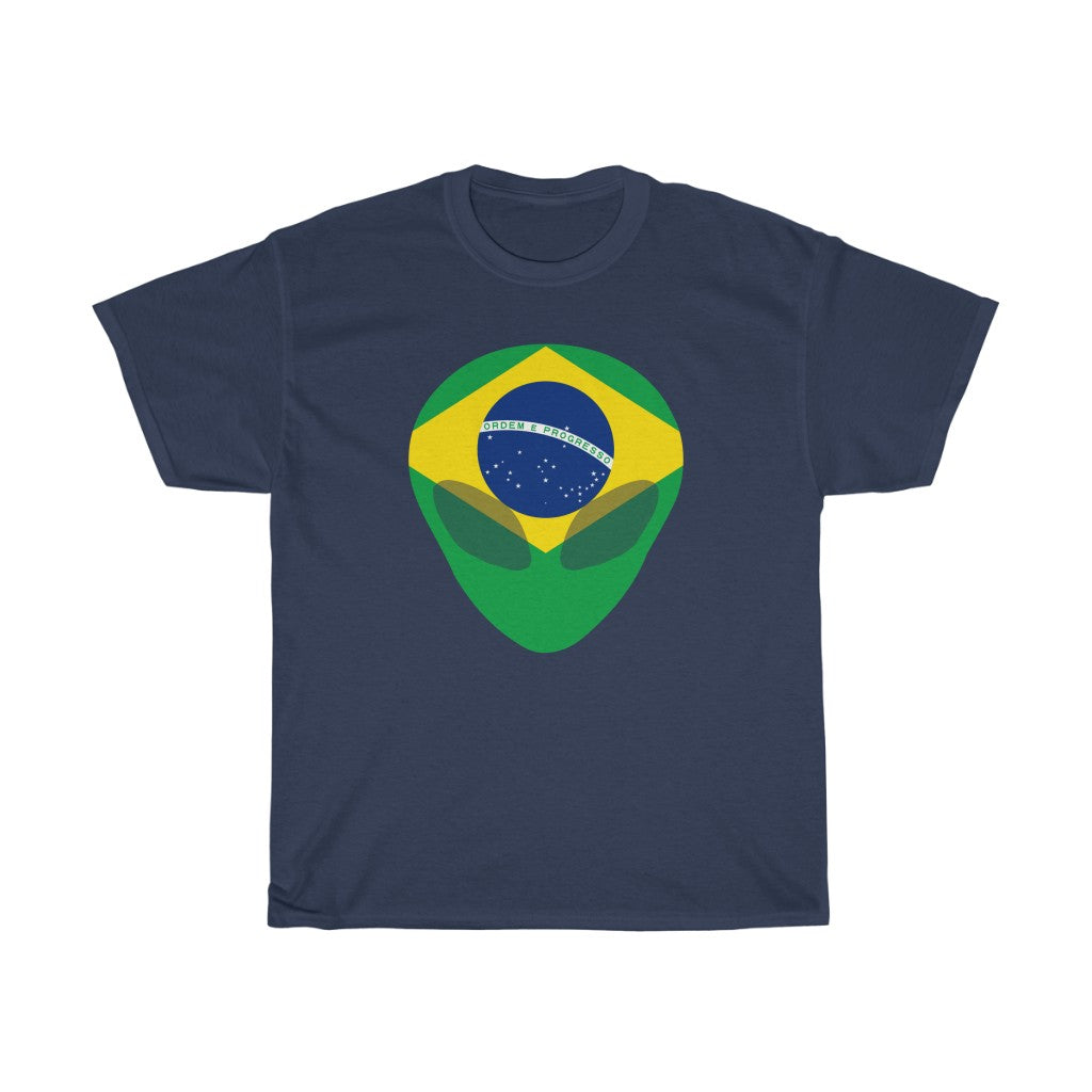 Brazil Alien Flag Standard Tee - Unisex