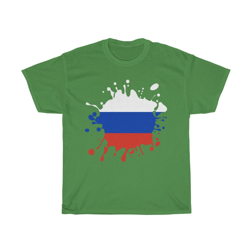 Russia Splat Flag Standard Tee - Unisex