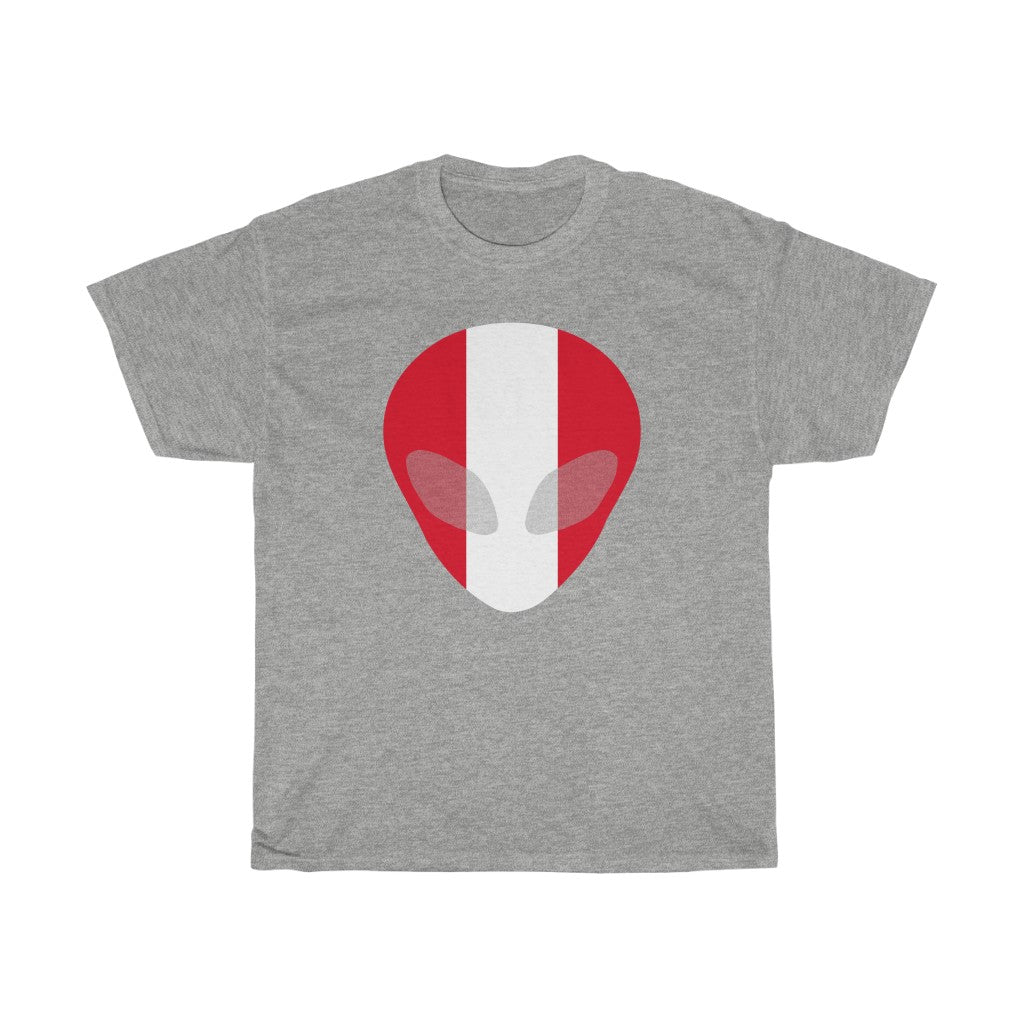 Peru Alien Flag Standard Tee - Unisex