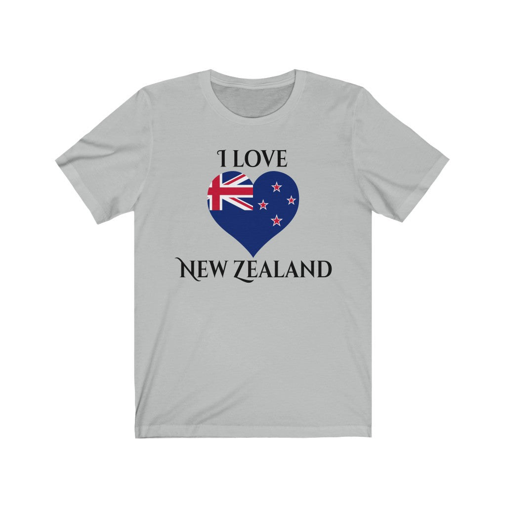 New Zealand Heart Flag Premium Tee 1 - Unisex