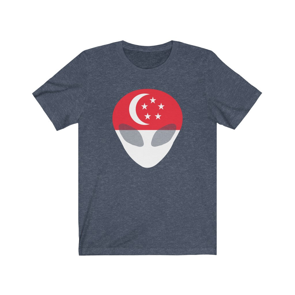 Singapore Alien Flag Premium Tee - Unisex