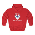 South Korea Heart Flag Hoodie Sweatshirt 2 - Unisex