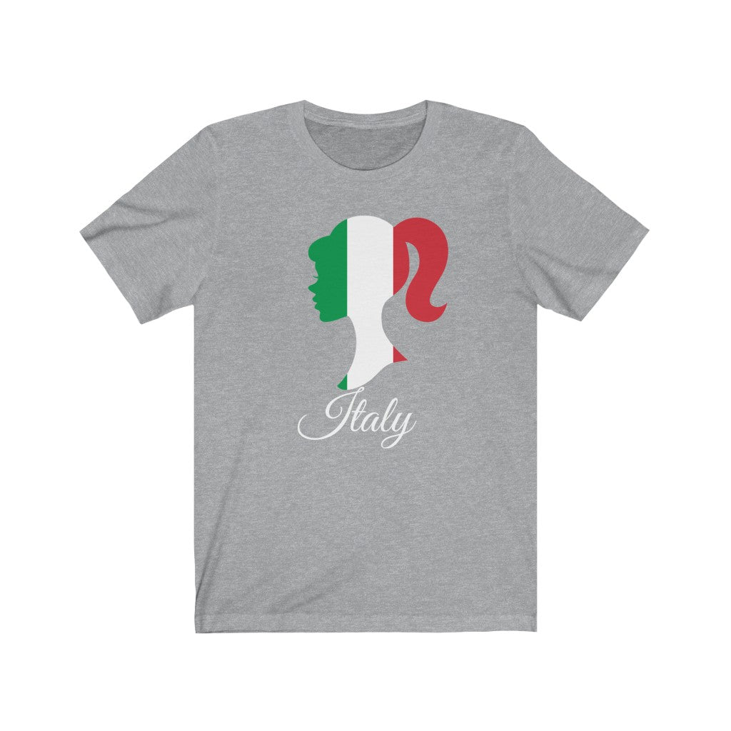 Italy Girl Flag Premium Tee 2 - Unisex