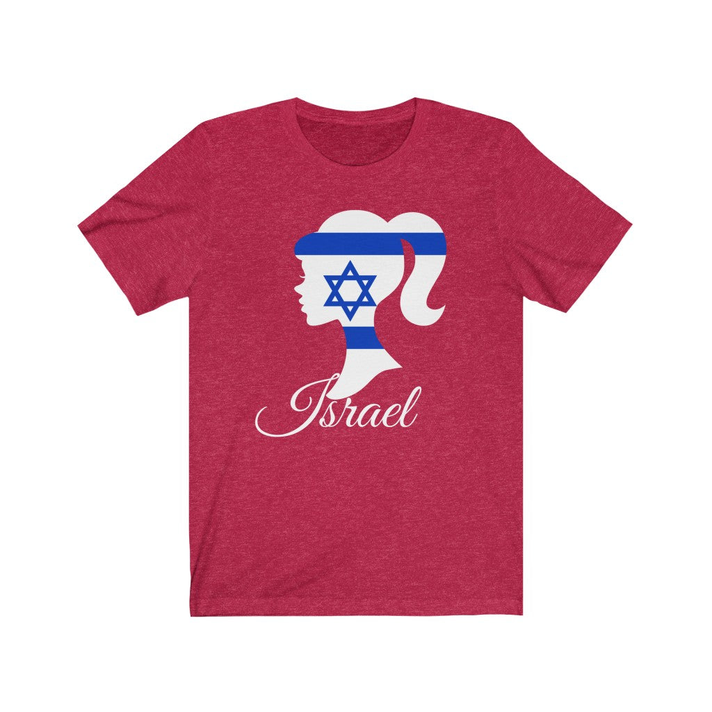 Israel Girl Flag Premium Tee 2 - Unisex