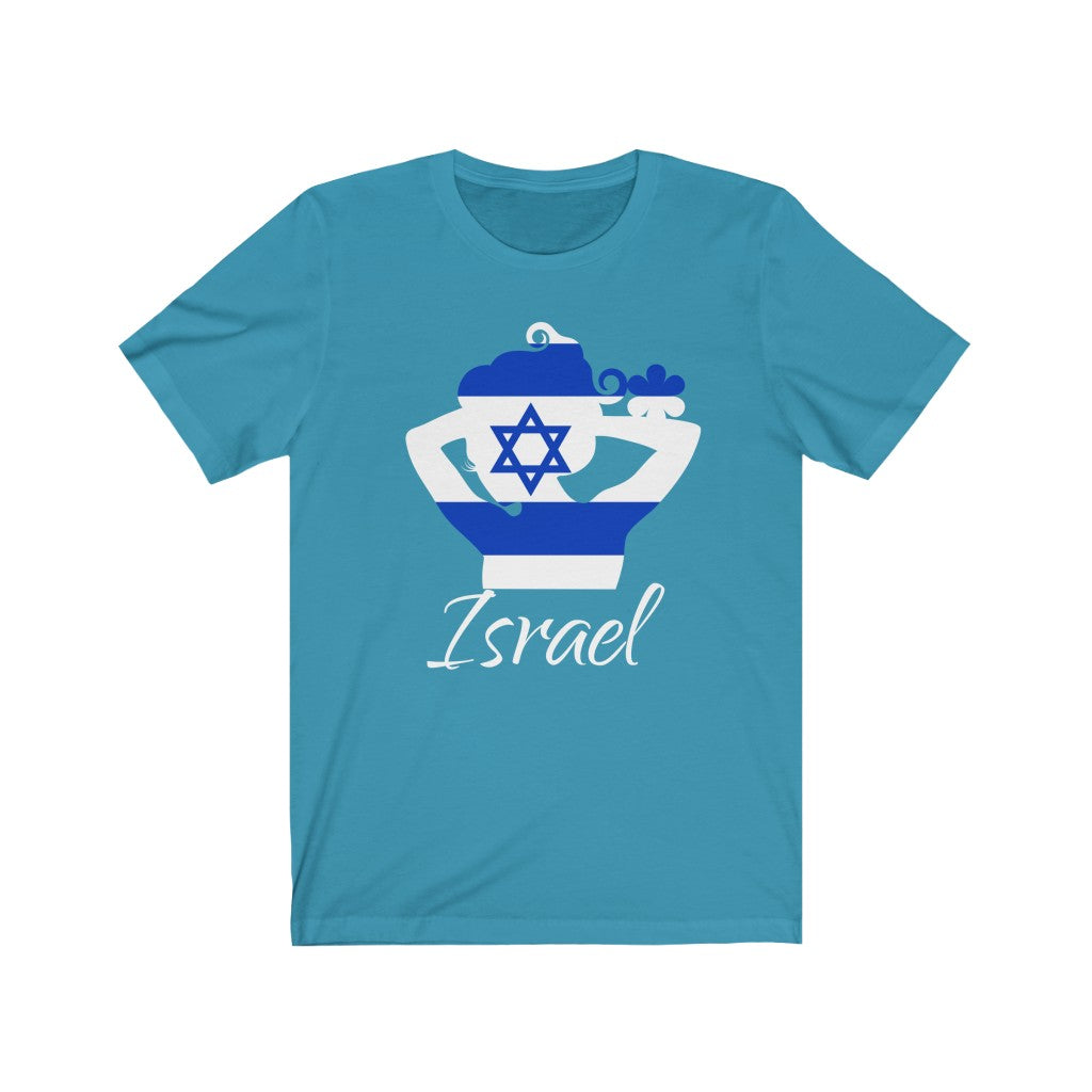 Israel Lady Flag Premium Tee 2 - Unisex