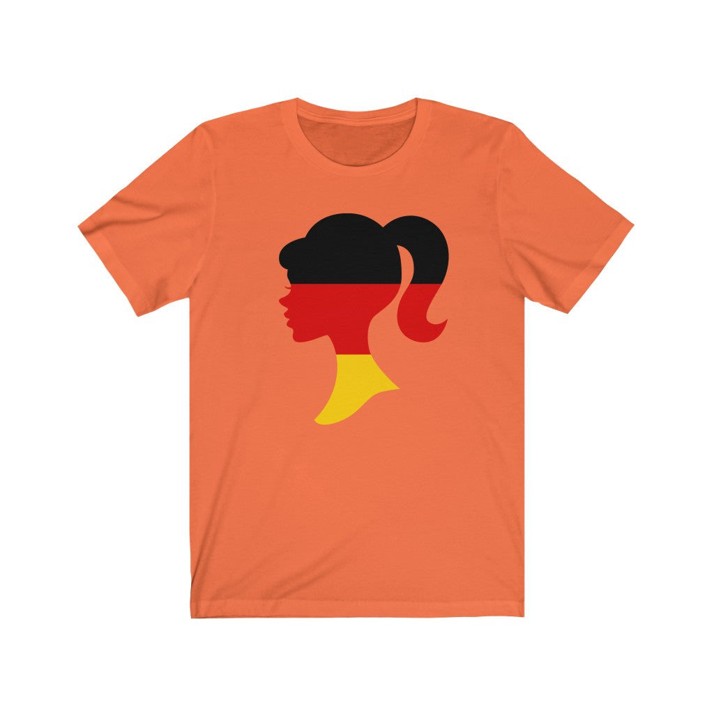Germany Girl Flag Premium Tee - Unisex