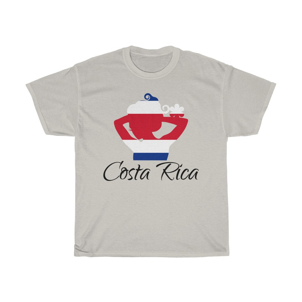 Costa Rica Lady Flag Standard Tee 1 - Unisex