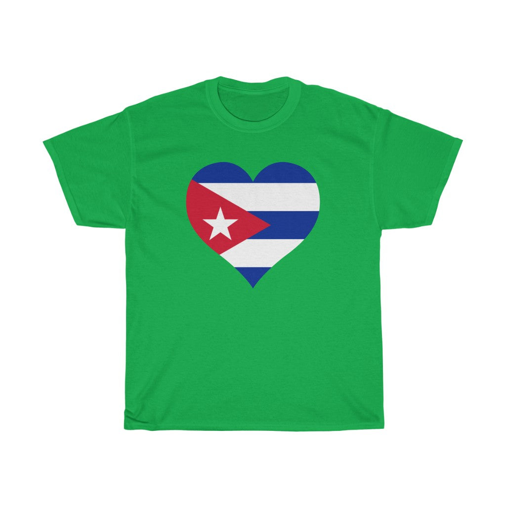 Cuba Heart Flag Standard Tee - Unisex