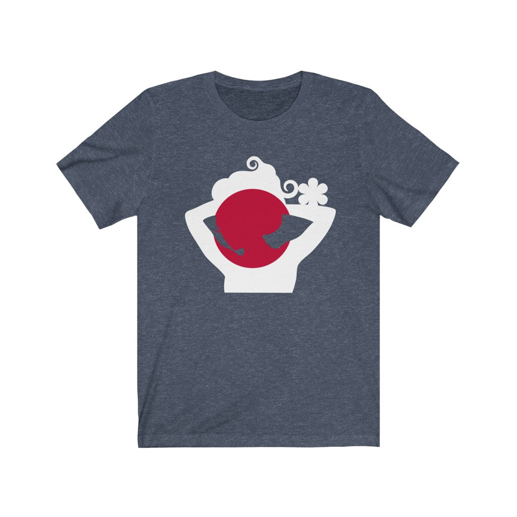Japan Lady Flag Premium Tee - Unisex