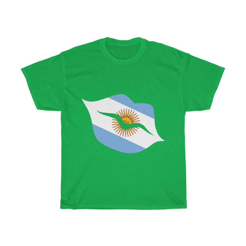 Argentina Lips Flag Standard Tee - Unisex