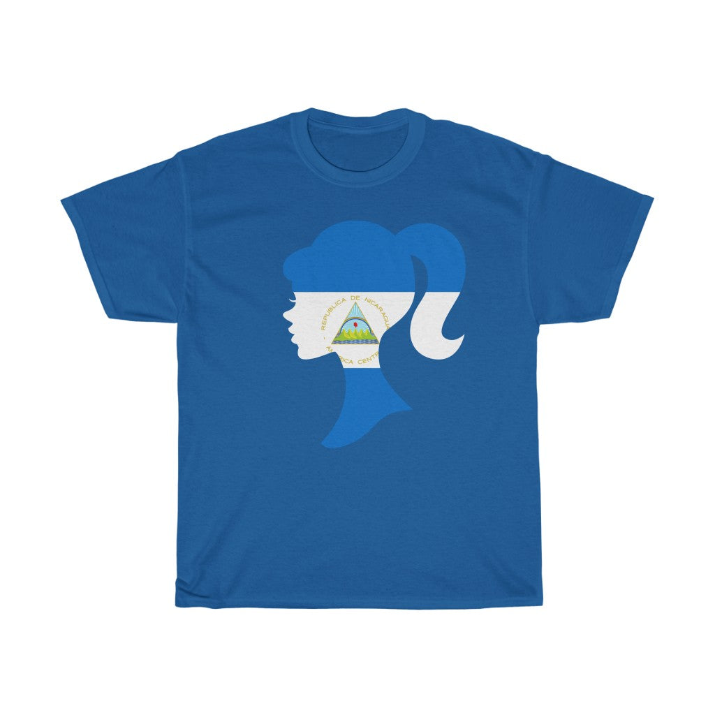 Nicaragua Girl Flag Standard Tee - Unisex