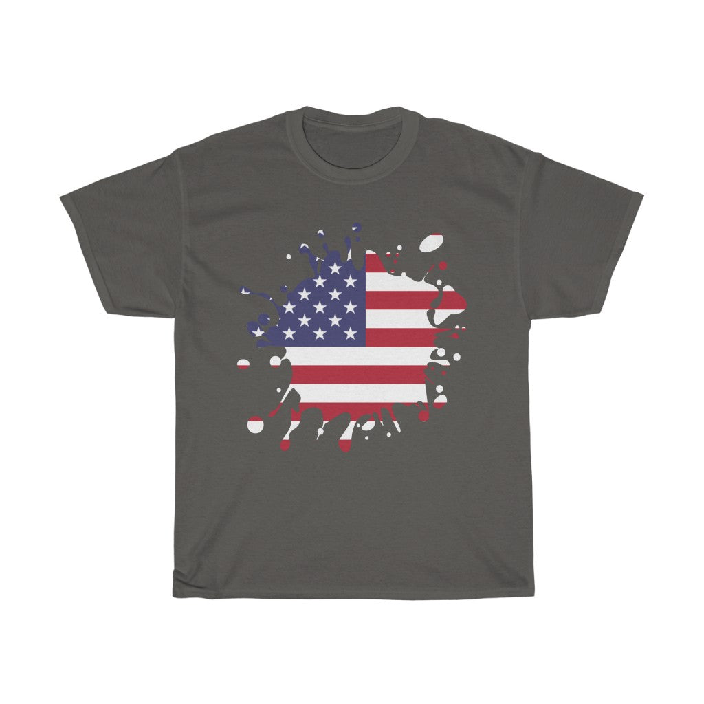 United States of America Splat Flag Standard Tee - Unisex