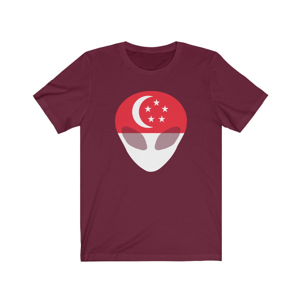 Singapore Alien Flag Premium Tee - Unisex