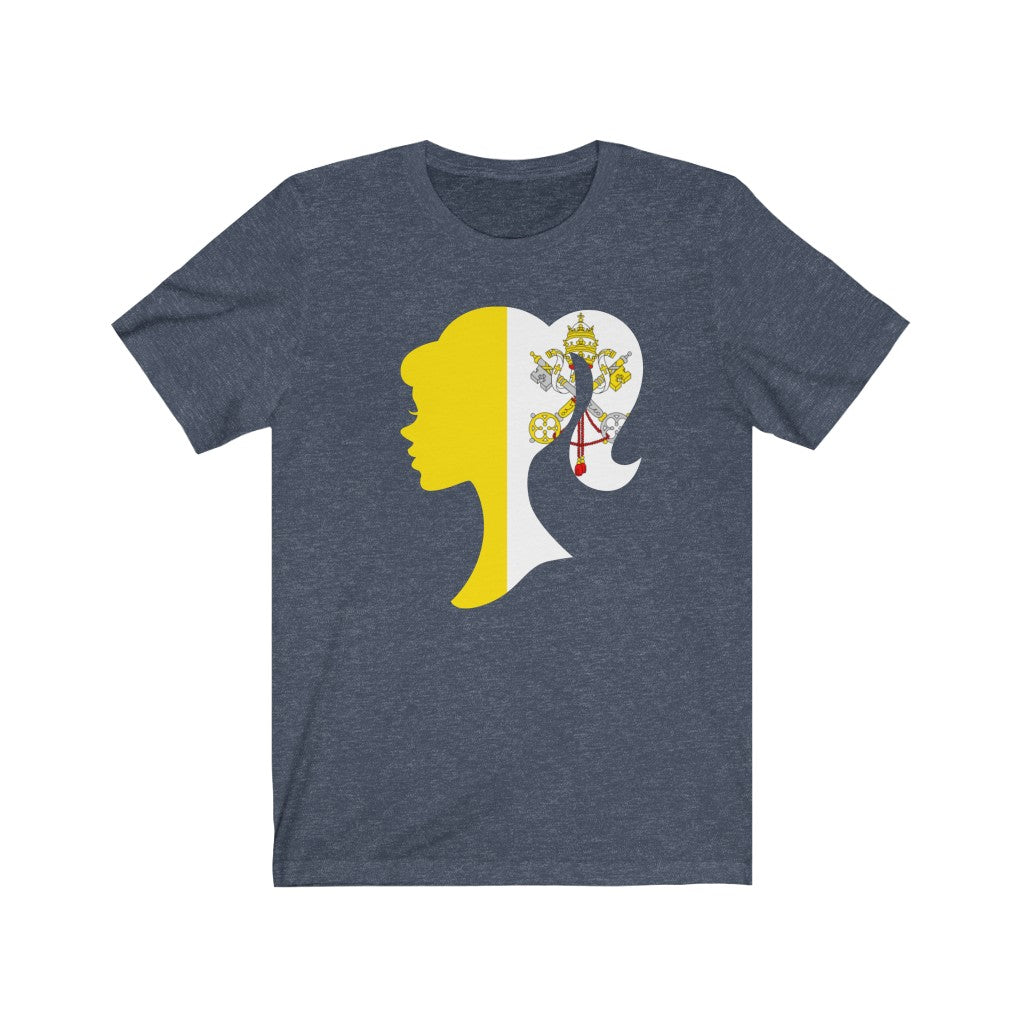 Holy See Girl Flag Premium Tee - Unisex