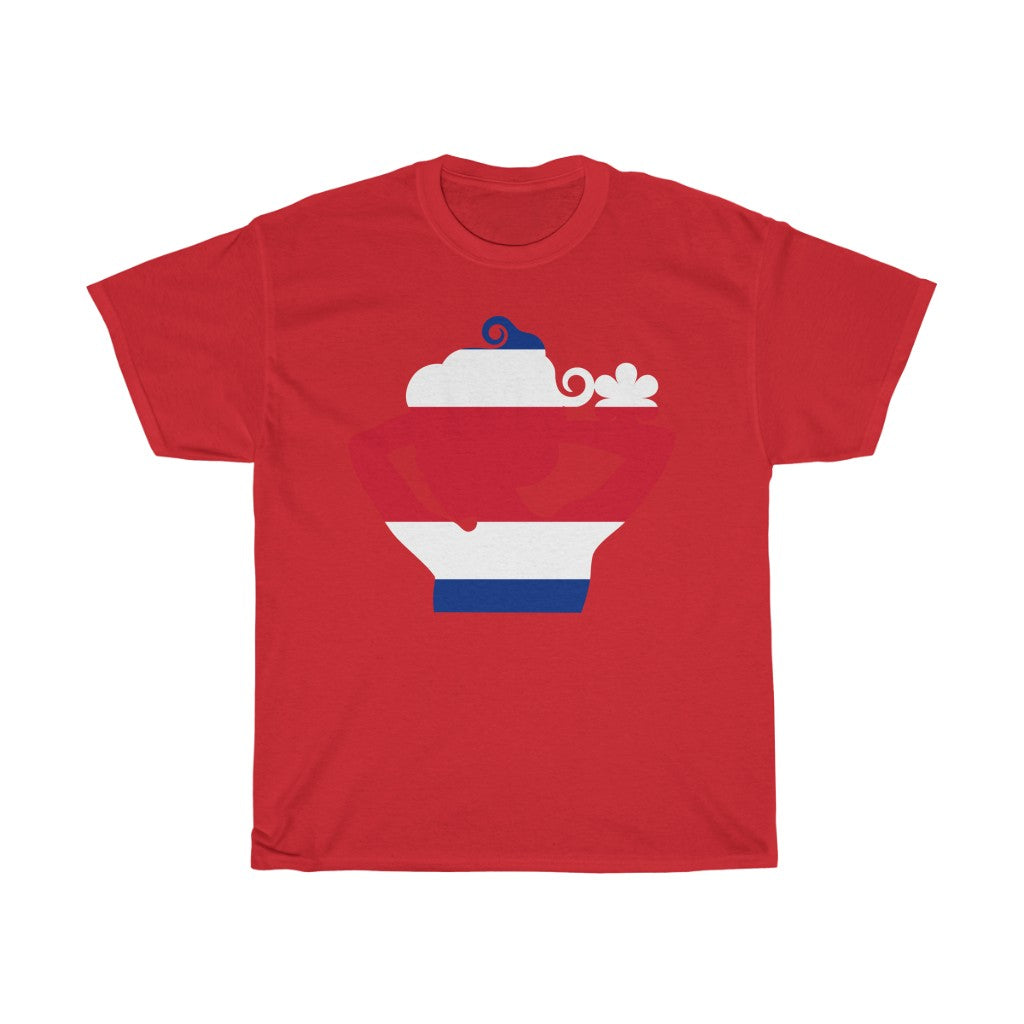 Costa Rica Lady Flag Standard Tee - Unisex