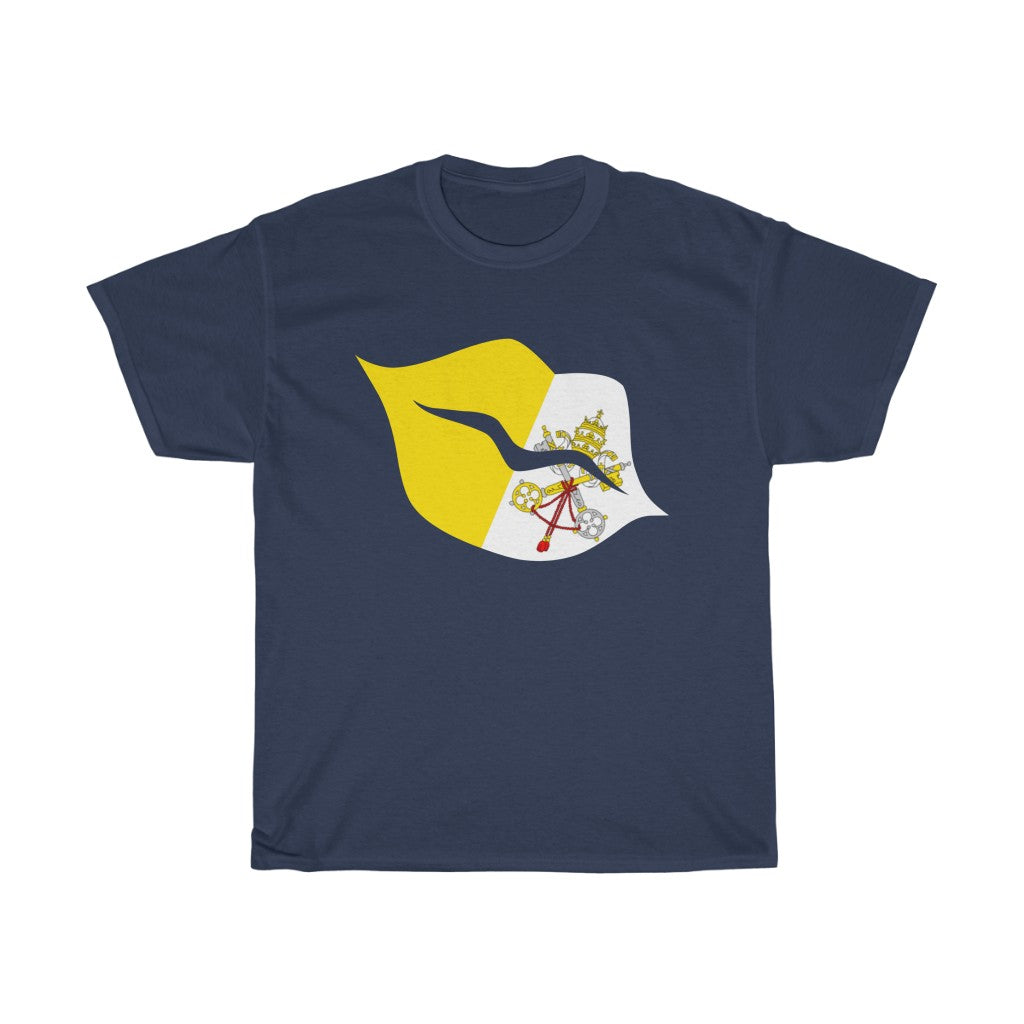 Holy See Lips Flag Standard Tee - Unisex