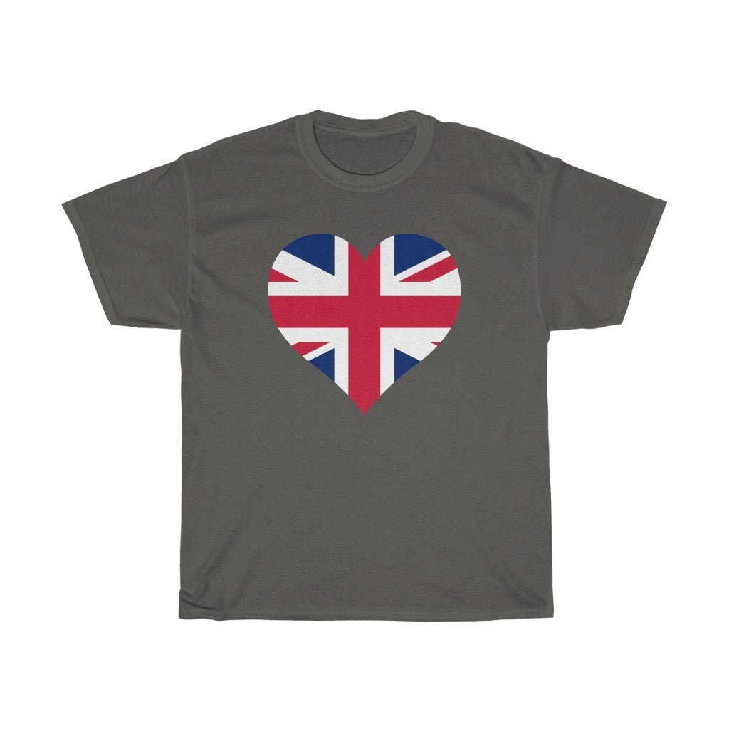 United Kingdom Heart Flag Standard Tee - Unisex