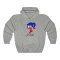 Haiti Girl Flag Hoodie Sweatshirt 1 - Unisex