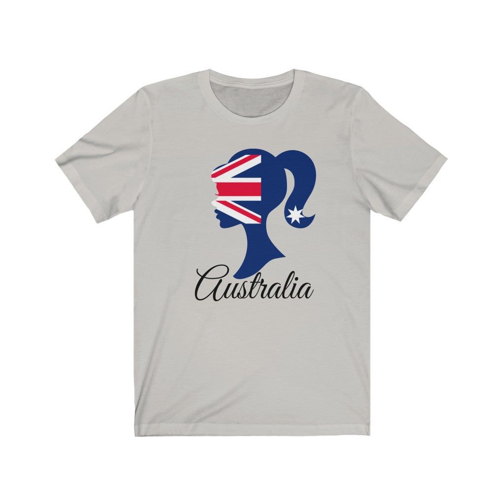 Australia Girl Flag Premium Tee 1 - Unisex
