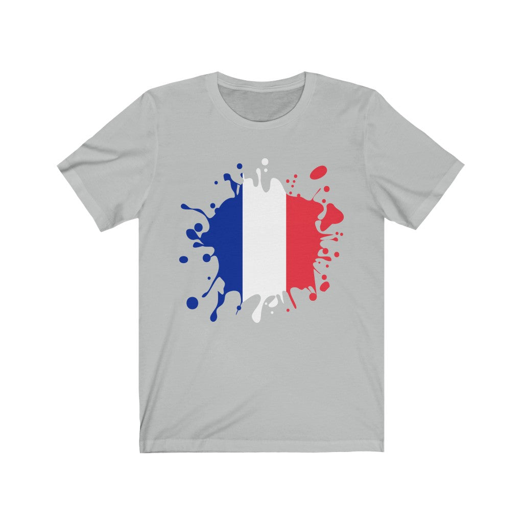 France Splat Flag Premium Tee - Unisex