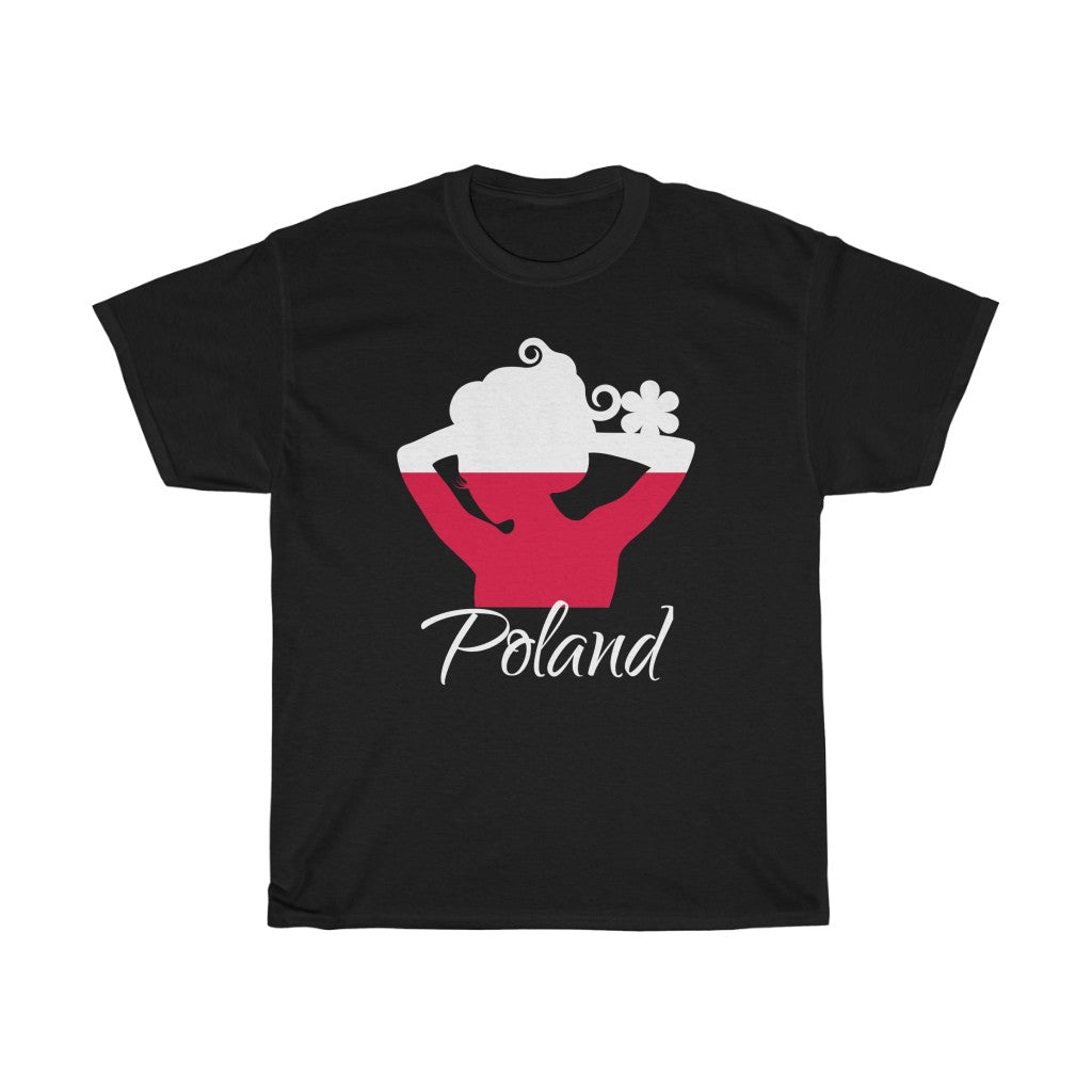Poland Lady Flag Standard Tee 2 - Unisex