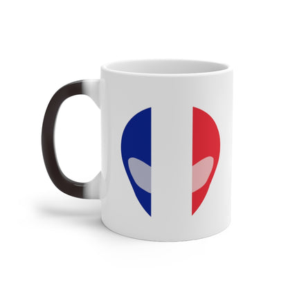 France Alien Color Changing Mug