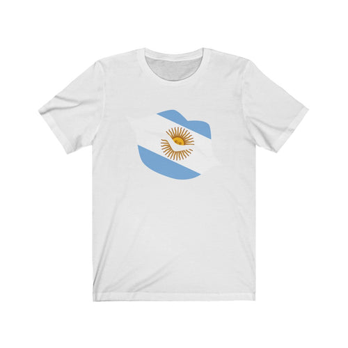Argentina Lips Flag Premium Tee - Unisex
