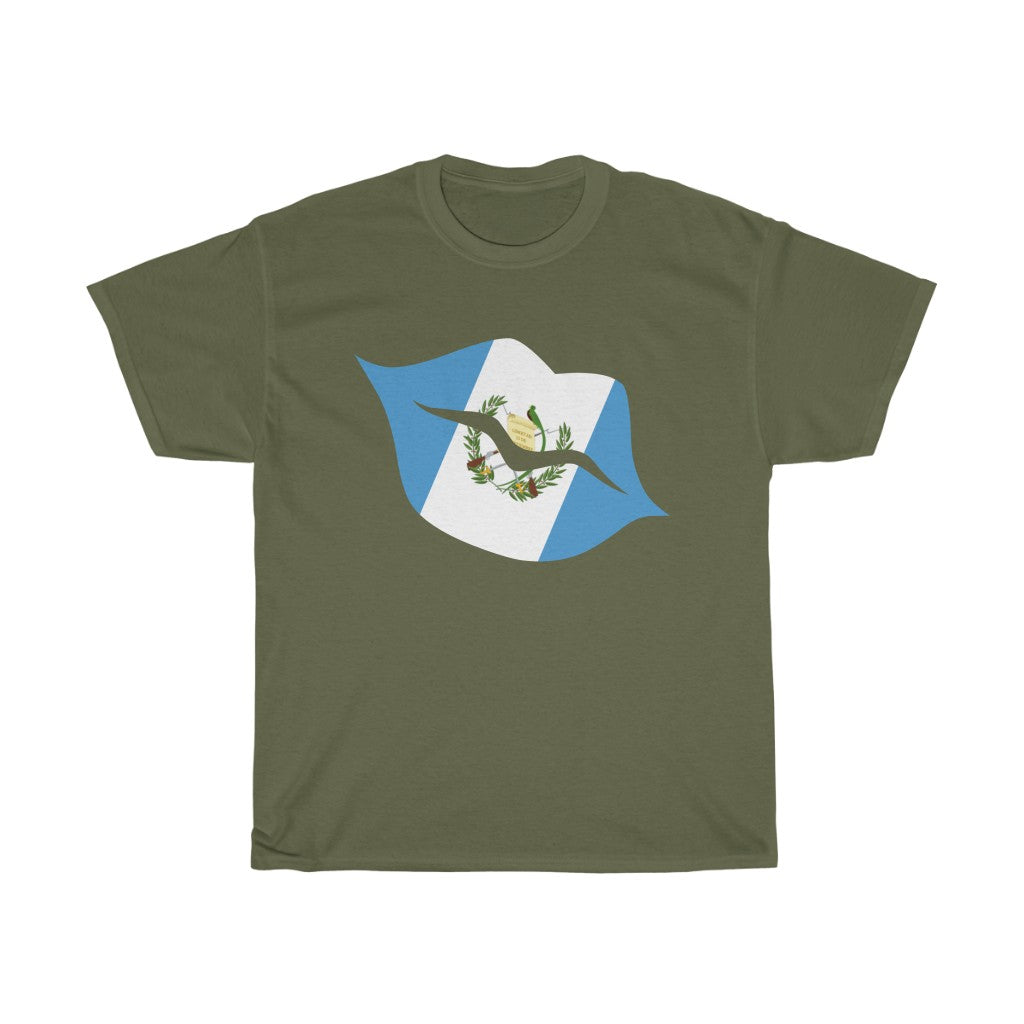 Guatemala Lips Flag Standard Tee - Unisex